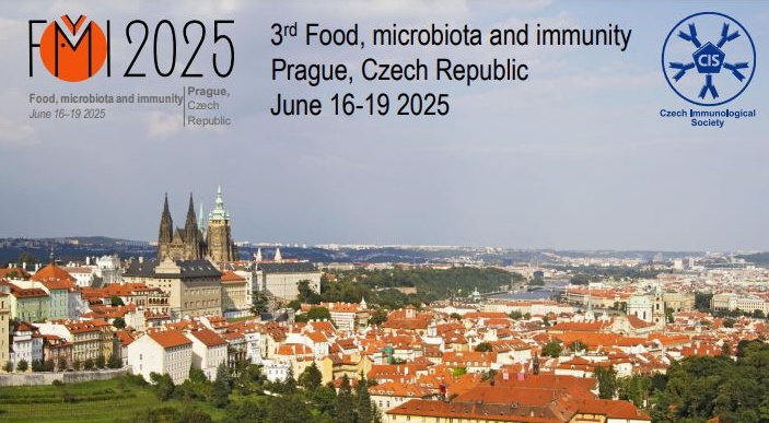 3rd Food, microbiota and immunity, Prague, 16-19 June 2025